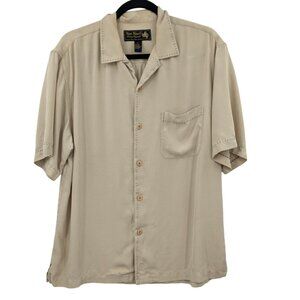 Vintage Nat Nast Camp Button Up Shirt Men Size M Luxury Original 100% Silk Boho